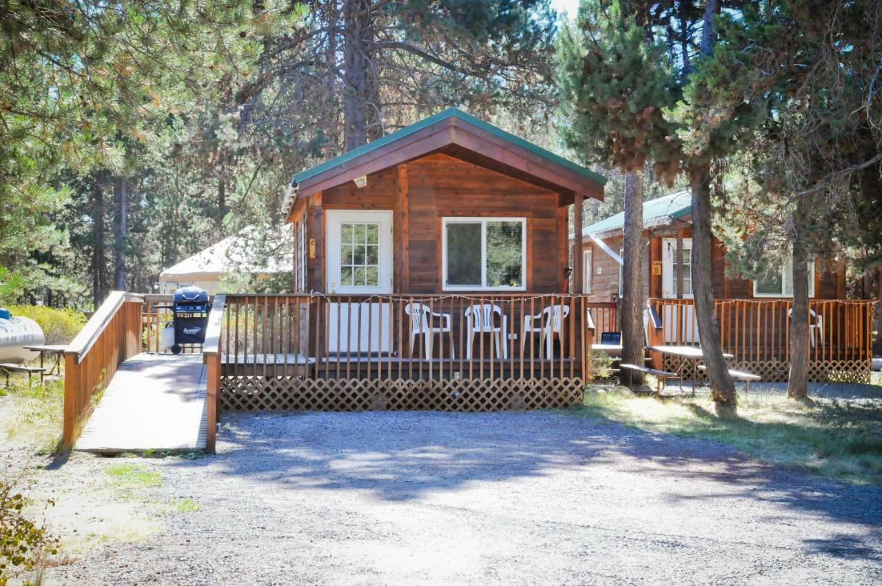 Bend-Sunriver Camping Resort Studio Cabin 6 Exteriör bild